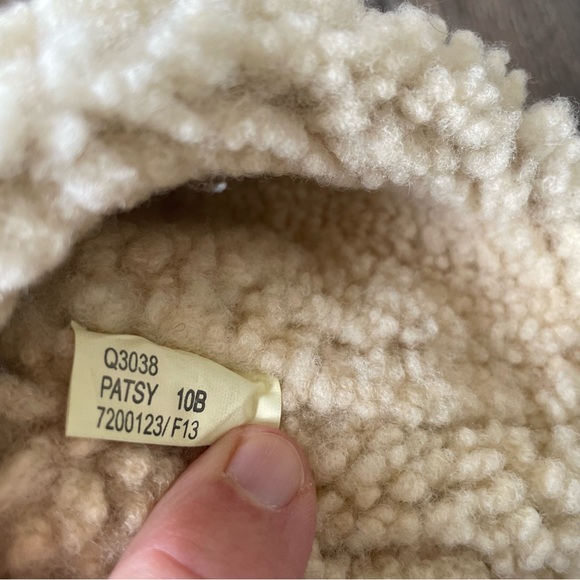 NWOT Coach Patsy Boot Fleece/Shearling Camel Suede Boots.  Size 10 - Picture 12 of 12